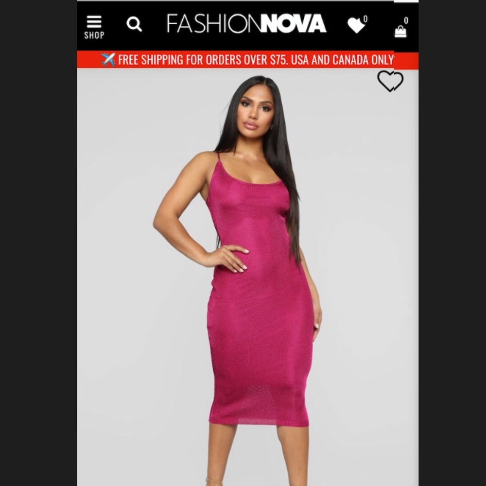 Fashion Nova Dress SIZE SMALL